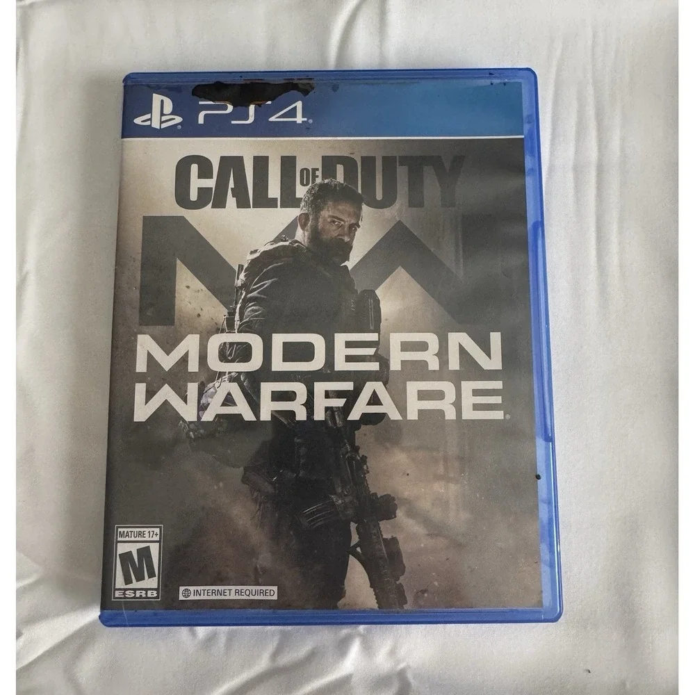 Call of Duty Modern Warfare PS4 Complete CIB Tested PlayStation 4